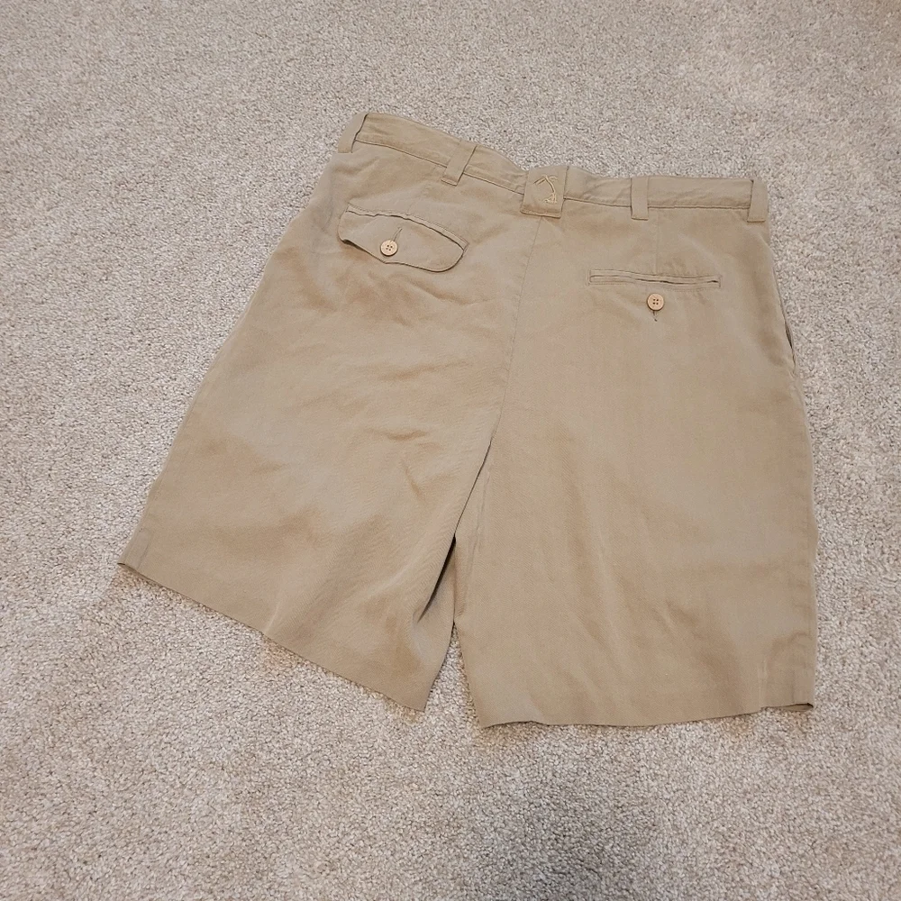 Jamaica Jaxx Mens 100% Silk Shorts Size 34